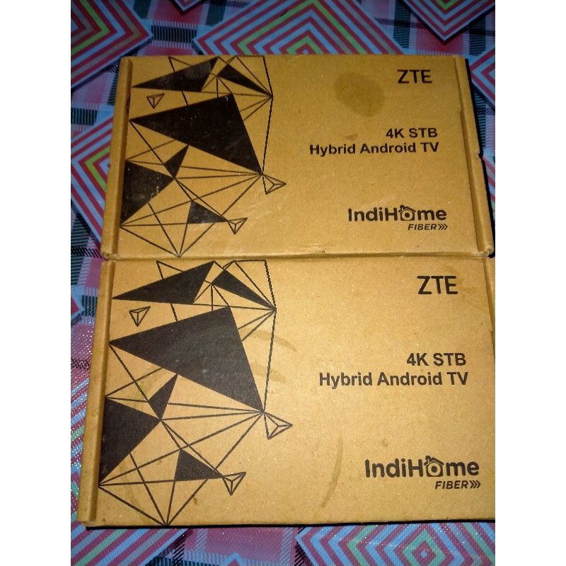 STB ZTE  ZXV10 B860H TV box android full set original segel baru