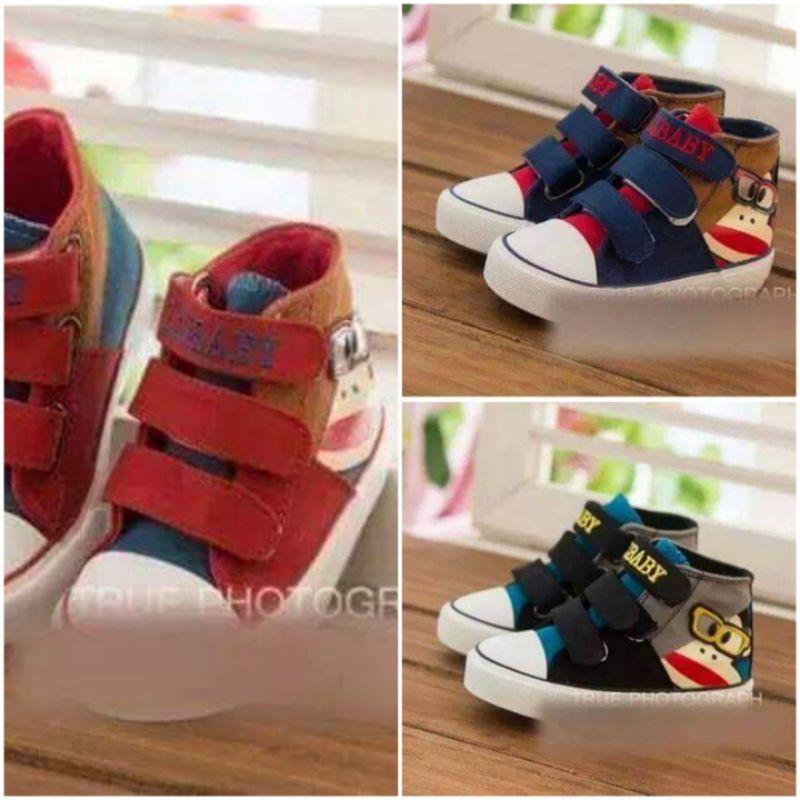 Sepatu Paul Frank Anak Impor ukuran 26-36