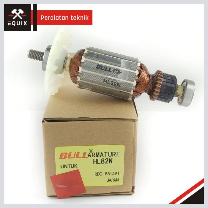 Angker BULL Armature HL82N For Mesin mesin pasah ryobi HL82N