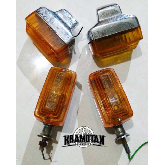 lampu sein sen riting yamaha v75 original