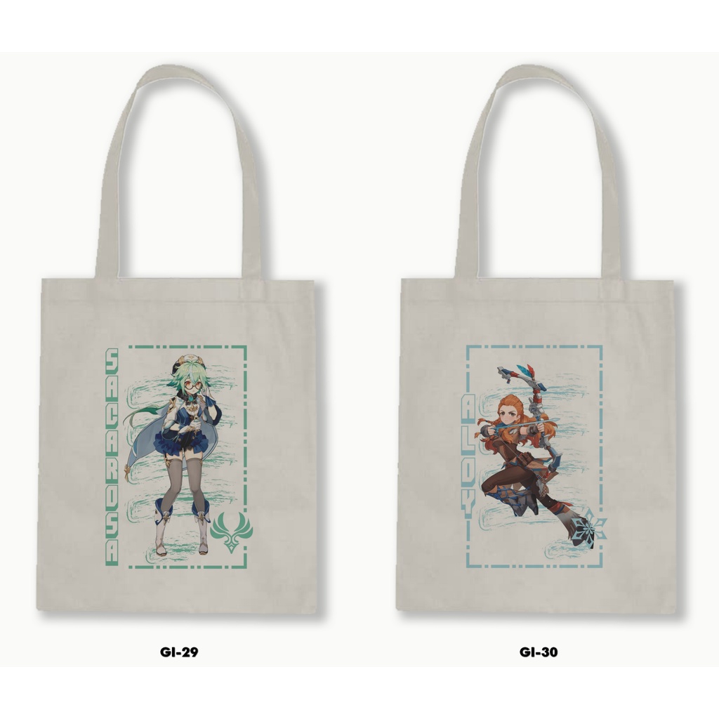 TOTE BAG RESLETING - GHENSHIN IMPACT 2