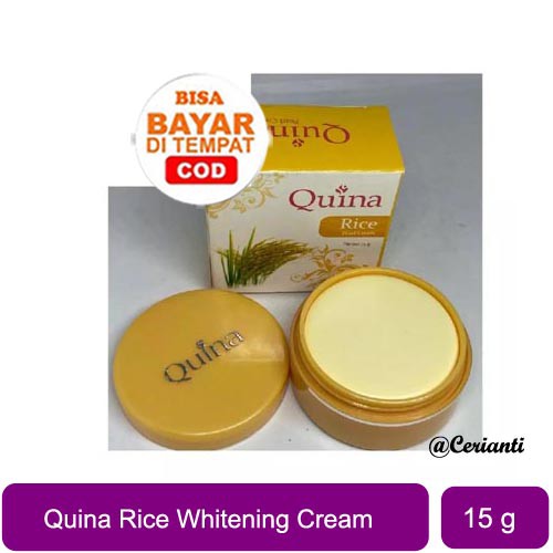 [BPOM] QUINA RICE PEARL CREAM 15GR KRIM WAJAH BERAS MUTIARA