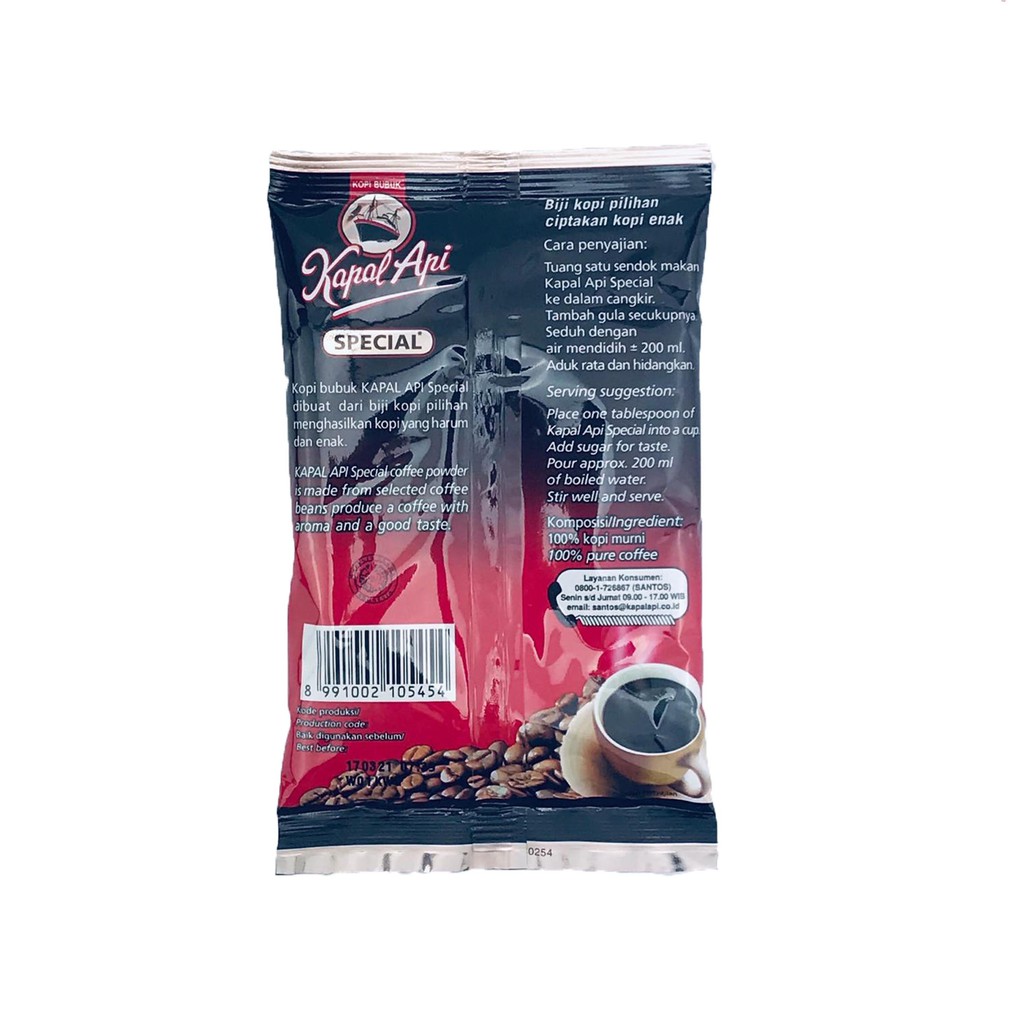 Kopi Kapal Api Special / Kopi Bubuk / 30g