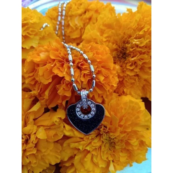 KALUNG BIOCARBON HEART BLUE / PENDANT MCI