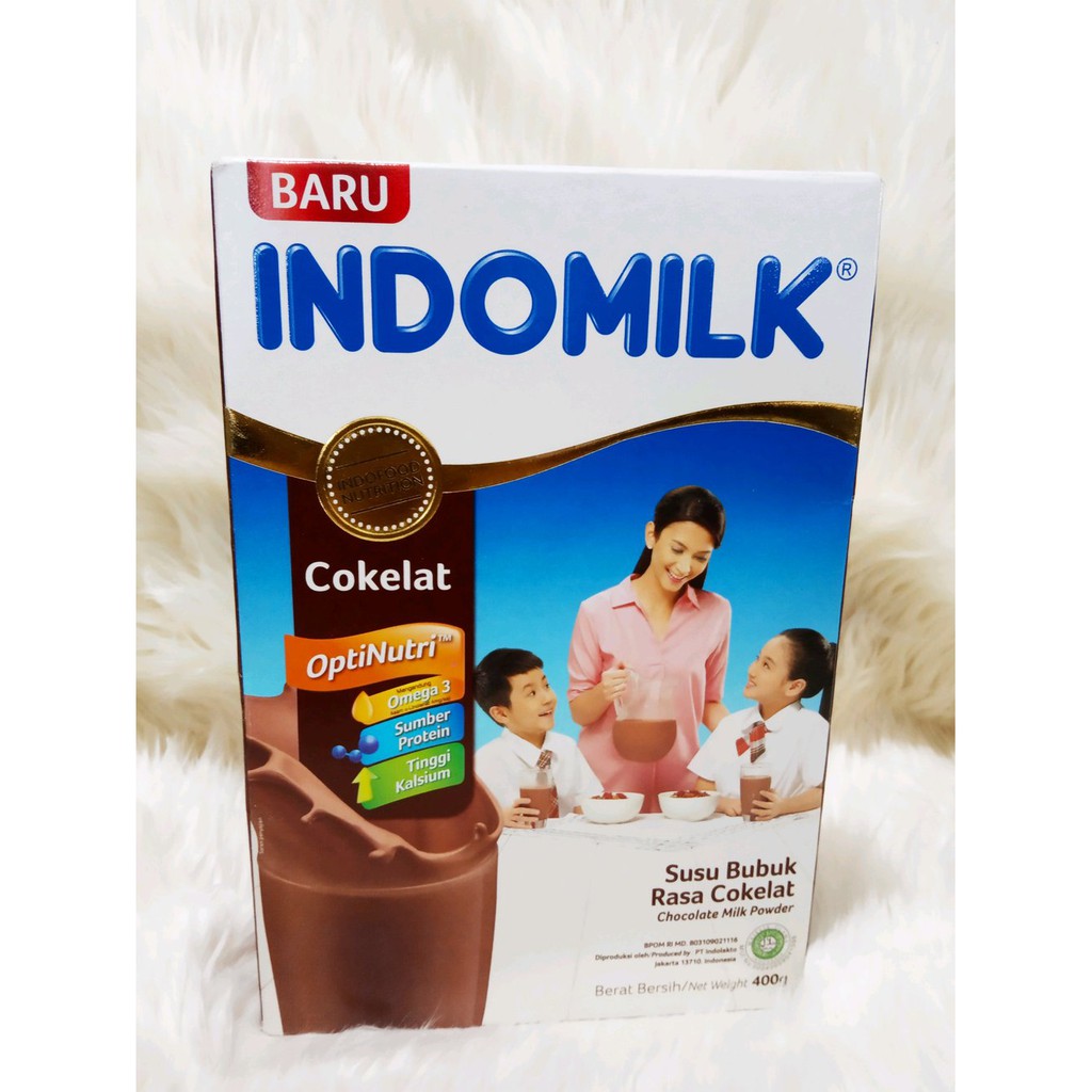 

Indomilk Cokelat 400 gr