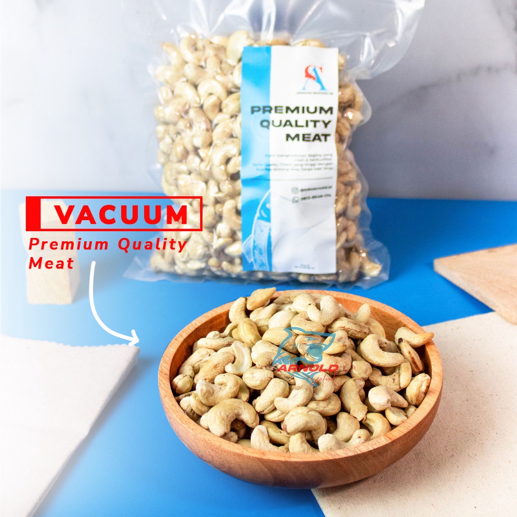 

Kacang Mede Jumbo Mentah Asli SULAWESI 500 gr