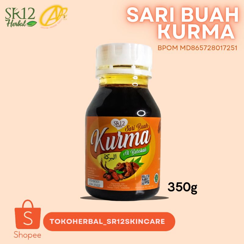 

Sari Buah Kurma Sr12 (350gr) Sari Kurma Asli Kurma Imun Booster Antioksidan Meningkatkan Stamina