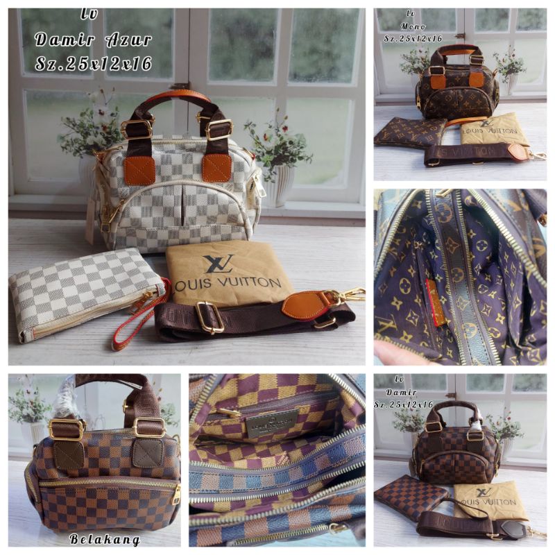 Tas Selempang Wanita Top handle set Dompet