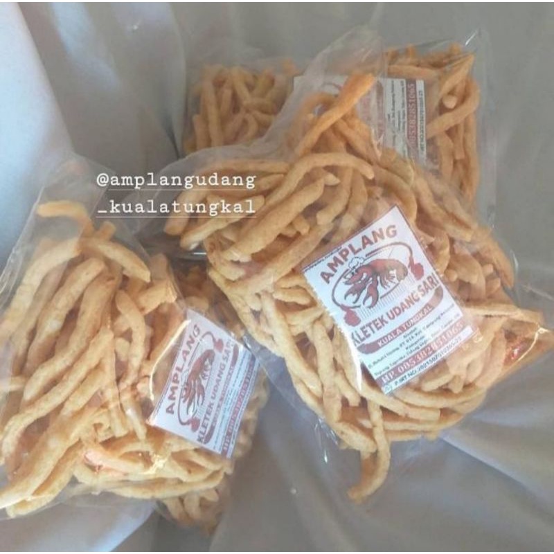 

140gr Kerupuk/Amplang/Kletek Udang Sari Kuala Tungkal