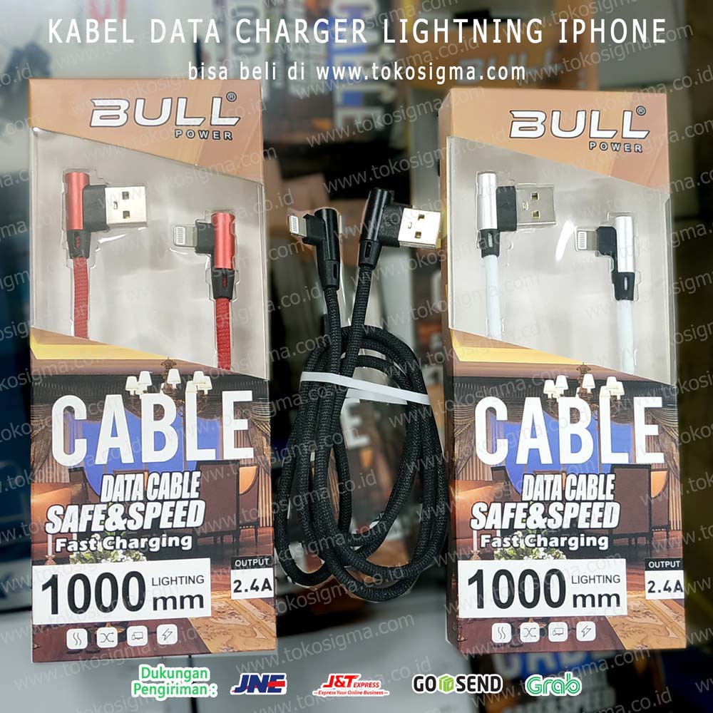 BULL KABEL USB LIGHTNING L ANGLE SIKU ipad iphone CHARGE SYNC 100 cm