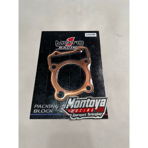 Paking Head Tembaga KLX 66 mm Moto 1