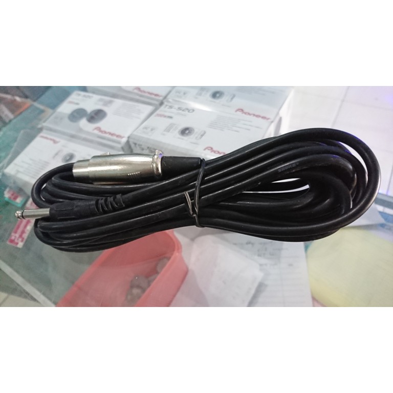 KABEL BUILUP BAWAAN MIC SHURE KUALITAS BAGUS 5 METER