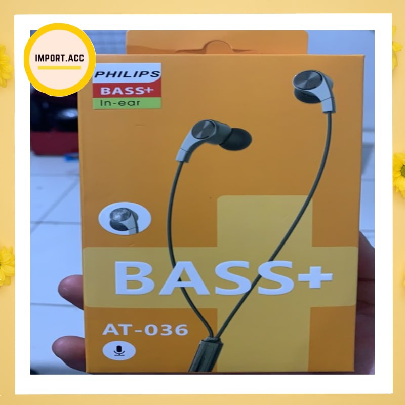 Headset / Handsfree Philips AT-036 Streo Bass Good Quality