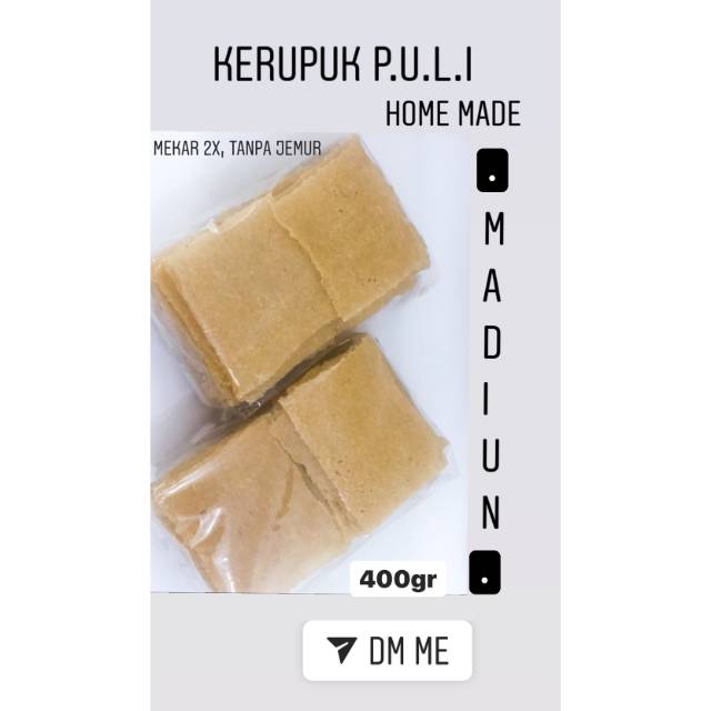 

Kerupuk puli home made madiun murah mekar gede 400gr plus biaya layanan 4,5%