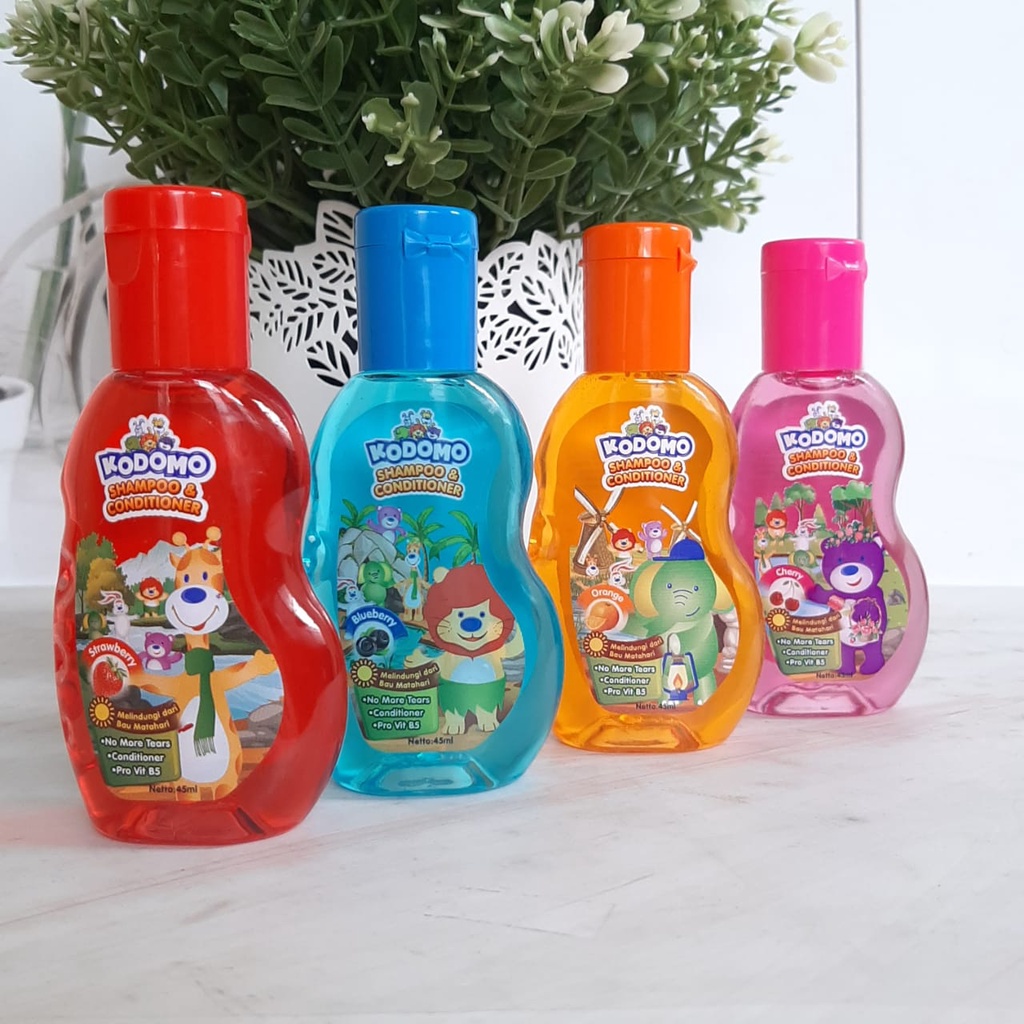 Shampoo &amp; Conditioner Anak Kodomo Gel 45ml - Shampo Kodomo