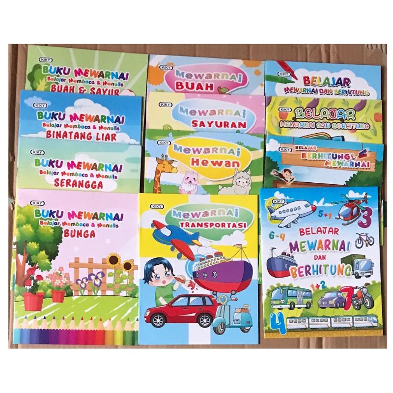 

KIKY Buku Mewarnai Besar