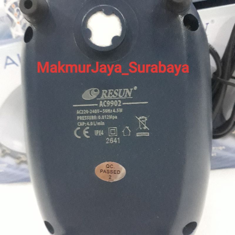 Resun AC-9902 Pompa Udara Aerator Aquarium Air Pump