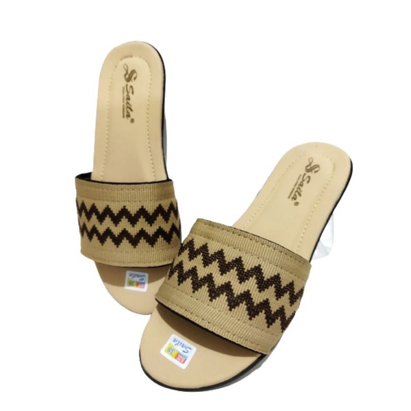 Sandal wanita turki rajut wedges terbaru saila/sandal wanita turki