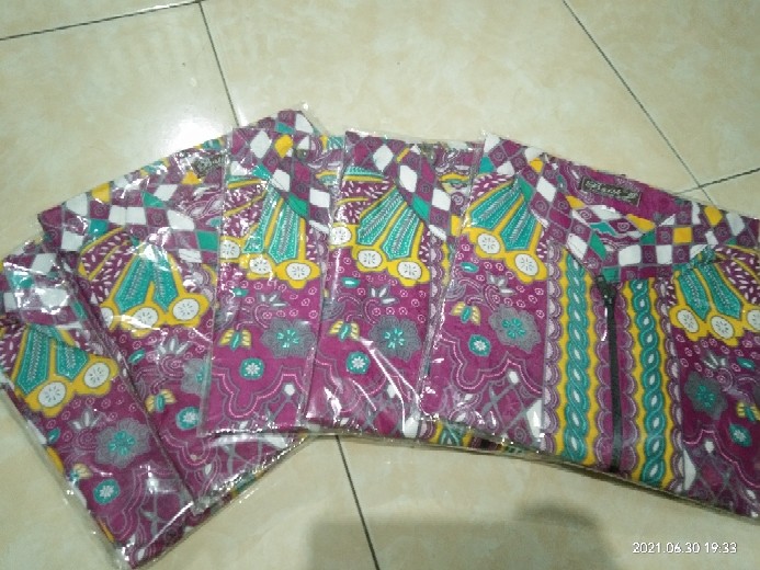 Atasan Batik Dolby Dolbi Dobby Doby Tenun Sutra Tulis Halus Katun Atbm Baron ,sarombit Atasan