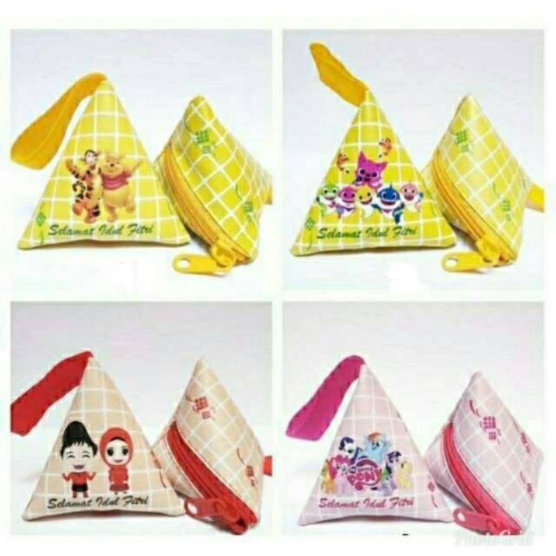 (ECER) DOMPET KETUPAT LEBARAN / POUCH KETUPAT IDUL FITRI