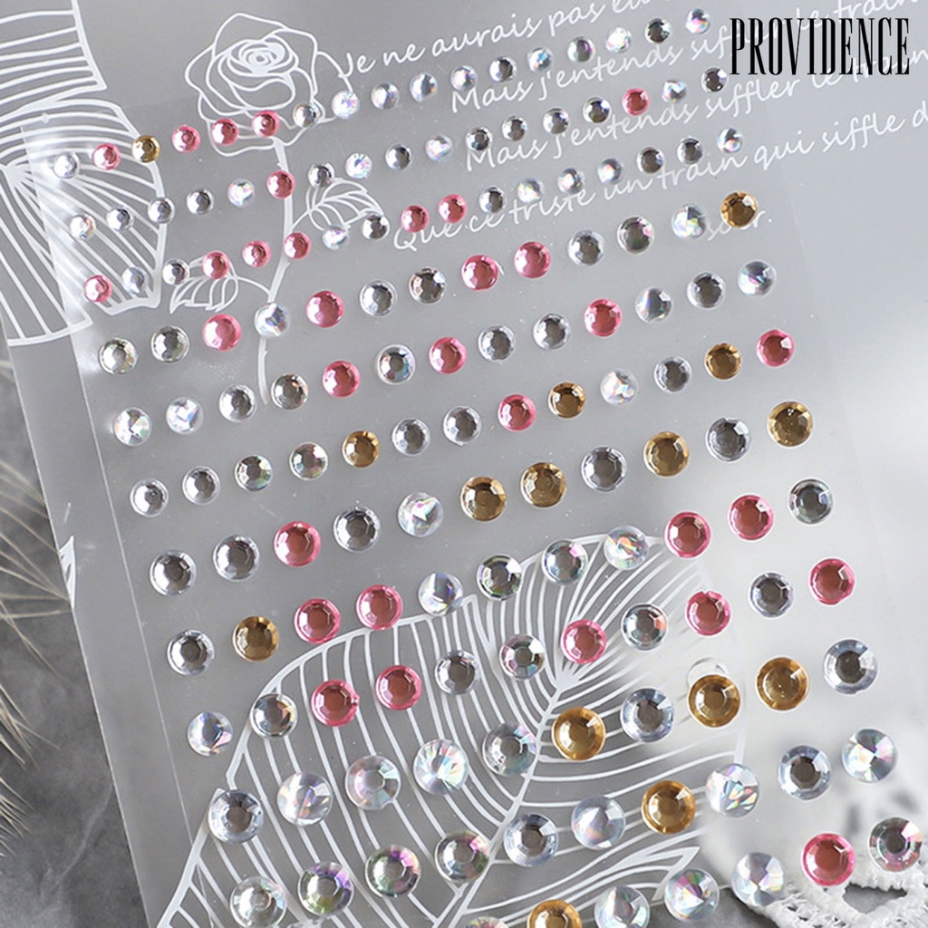 Providence Back Glue Nail Pearl Sticker 3D Effect Mini Beauty DIY Nail Art Decoration Manicure Accessory for Makeup