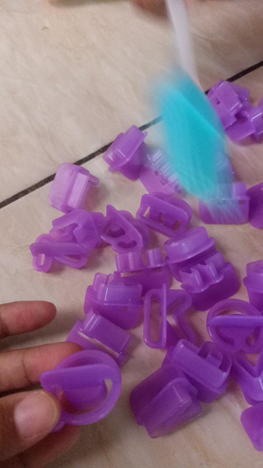 40 Pcs Cetakan Fondant Cookies Bentuk Huruf Angka Lambang