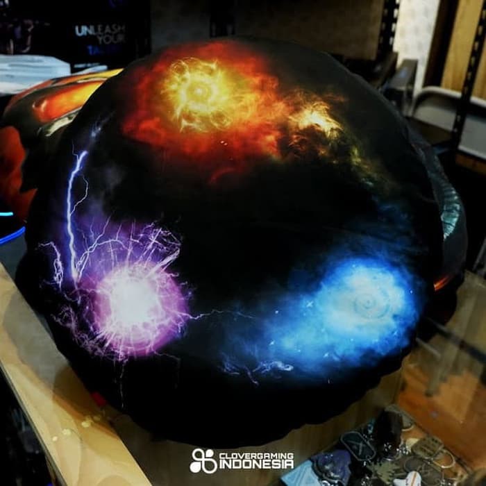Bantal Dota 2 Quas Wex Exort - Bantal Kursi Motif Printing