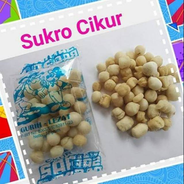 

Sukro Cikur / Pilus kencur / Makanan sehat khas Garut