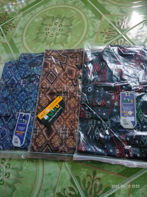 Dgm Fashion New Arrival Distro Batik Pria Bordir Sogan Batikaf Notoarto Batik Ipnu-ippnu Hem Pria
