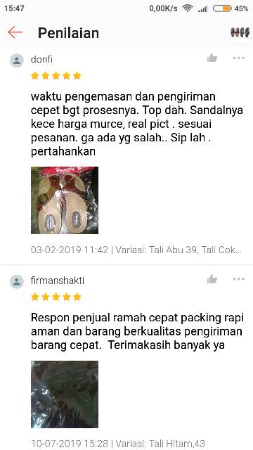 (COD) TERMURAH Sandal Jepit Santai Karet Pria Yumeida 6102