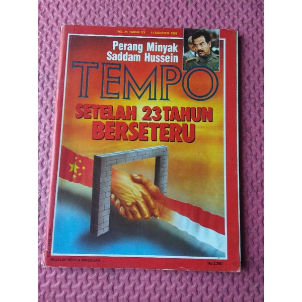 Majalah Tempo jadul No.24 edisi Agustus 1990