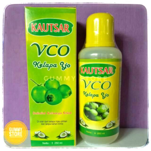 

Minyak VCO Kautsar VCO Minyak Kelapa Hijau 250 ML
