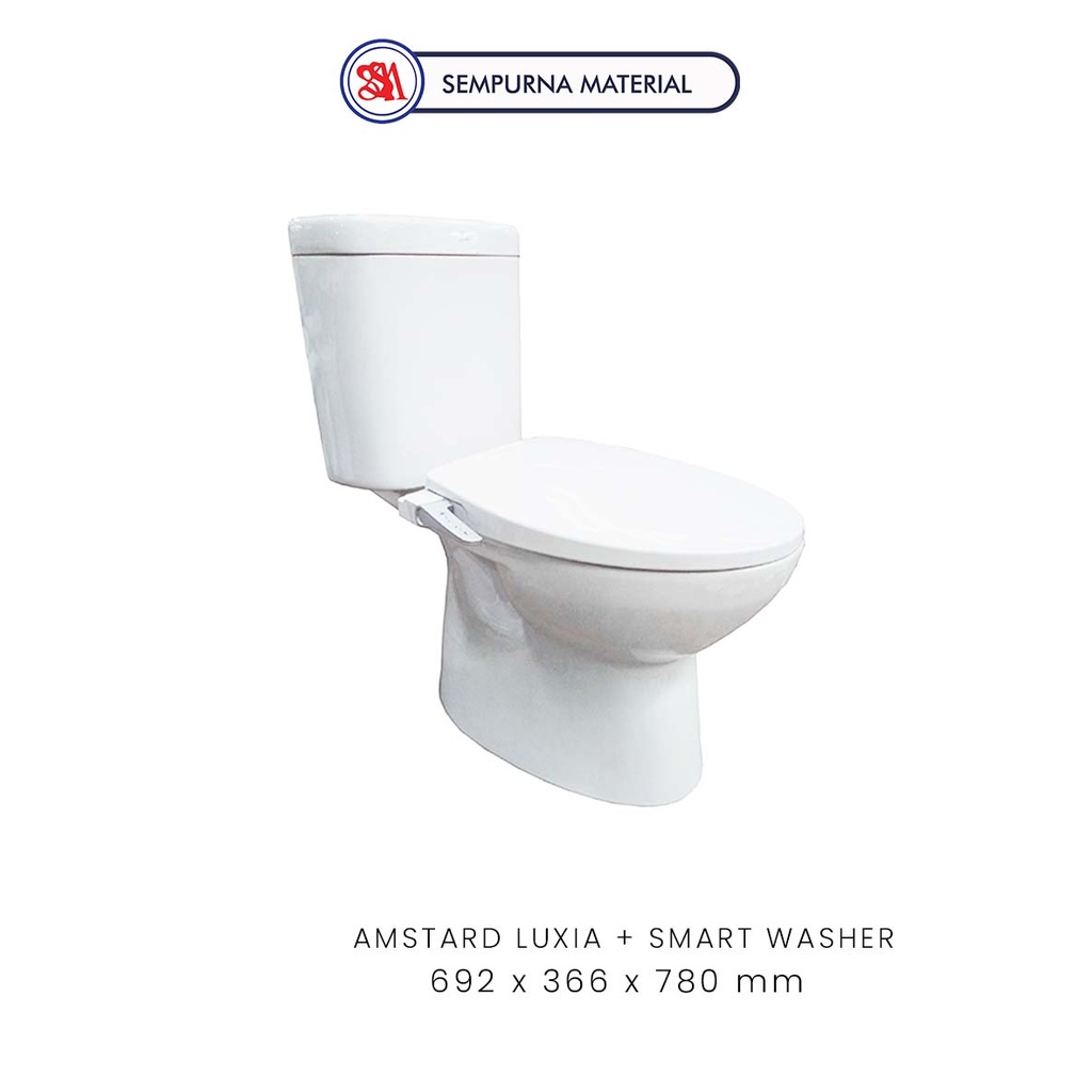 Closet Amstard Luxia & Smart Washer
