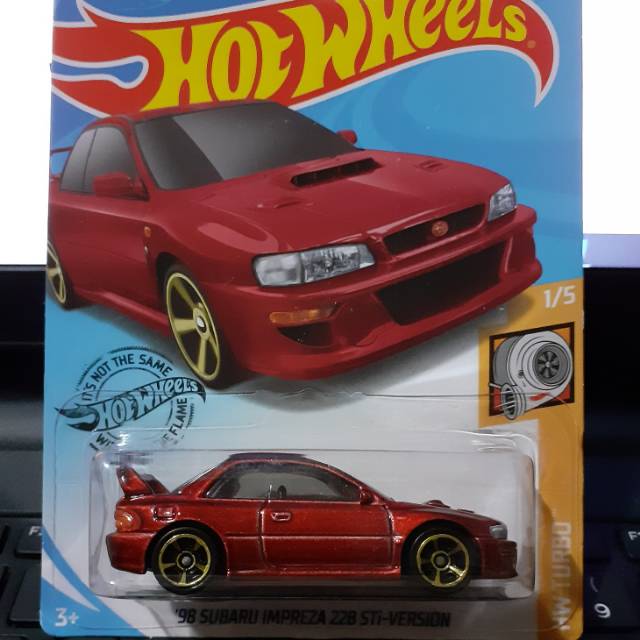 Hot Wheels Subaru Impreza 22B STi Merah