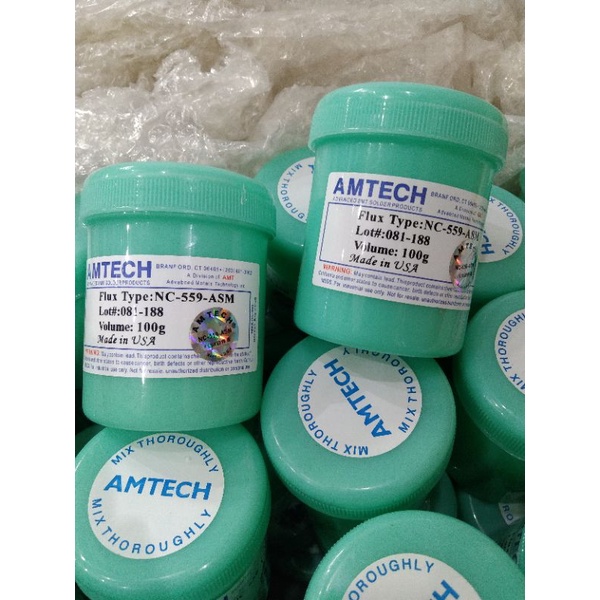 FLUX PASTA AMTECH HIJAU (NC-559-ASM)