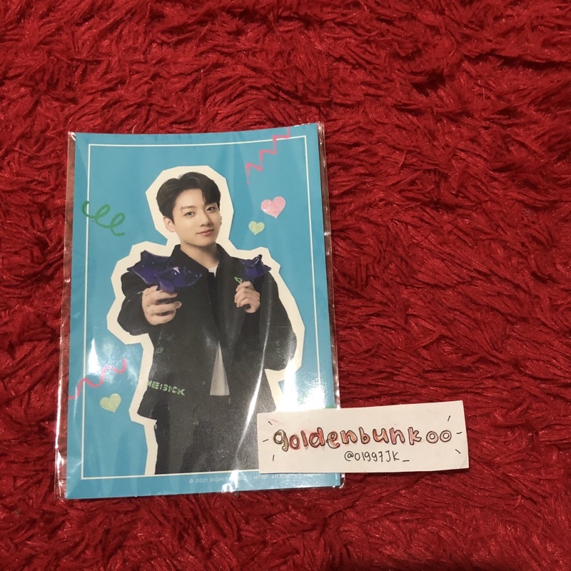 POSTCARD LIMITED JAPAN FANCLUB RENEWAL MOBILE JPFC PC PHOTOCARD JUNGKOOK JK BTS