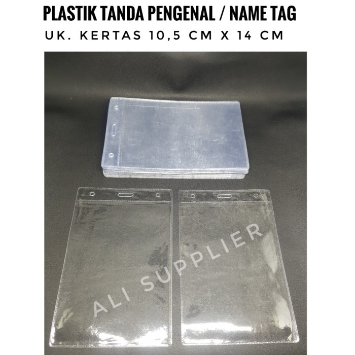 

Eklusif Plastik Nama / Name Tag / Plastik Cover / Plastik Pengenal Terbatas