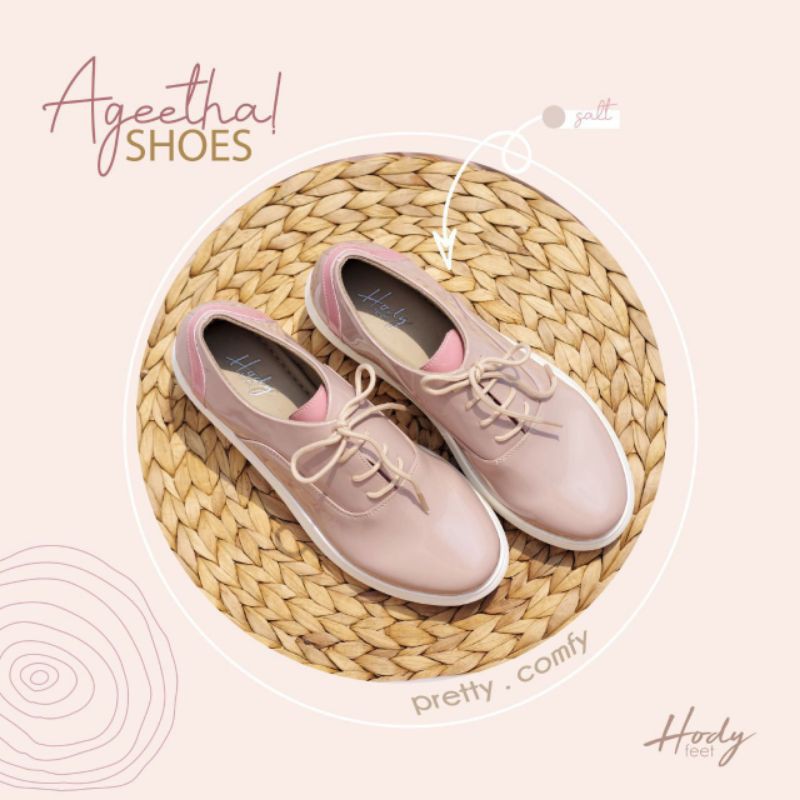 SEPATU WANITA HEELS AGEETHA SHOES BY HODY FEET