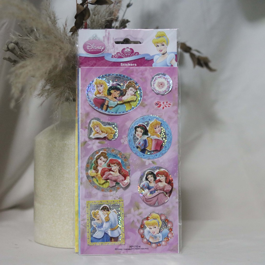 STIKER TIMBUL ANAK LUCU GAMBAR DISNEY MICKEY / WINNIE THE POOH / PRINCESS