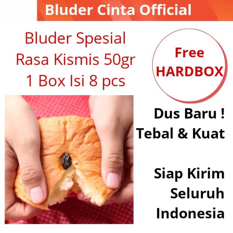 Rasa KISMIS Roti Bluder Cinta Oleh oleh Khas Madiun Bakery Halal