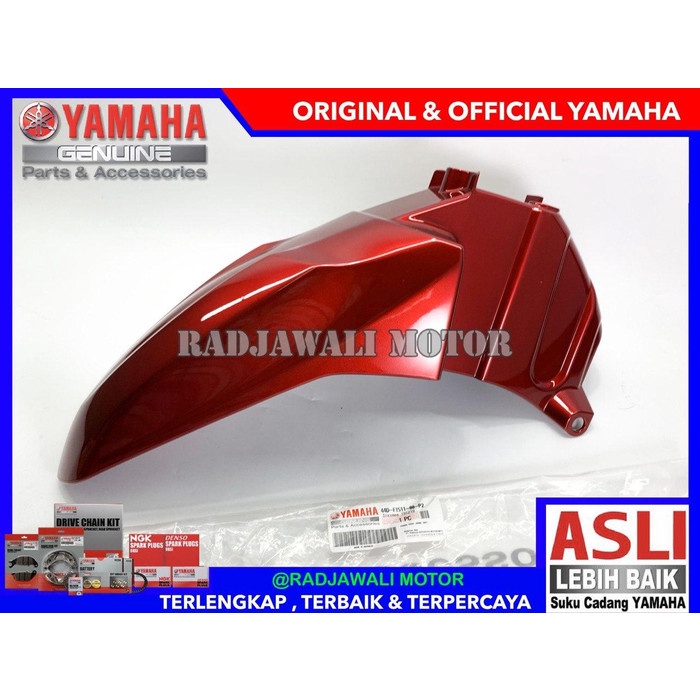 OTOMOTIF AKSESORIS MOTOR RJ697 SPAKBOR DEPAN MERAH XEON KARBU- XEON RC