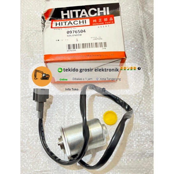 Solenoid Selenoid Valve Hitachi Zaxis 200 0976504