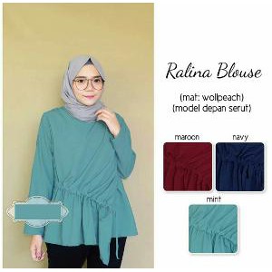 Unik BAJU ATASAN WANITA RALINA BLOUSE Diskon