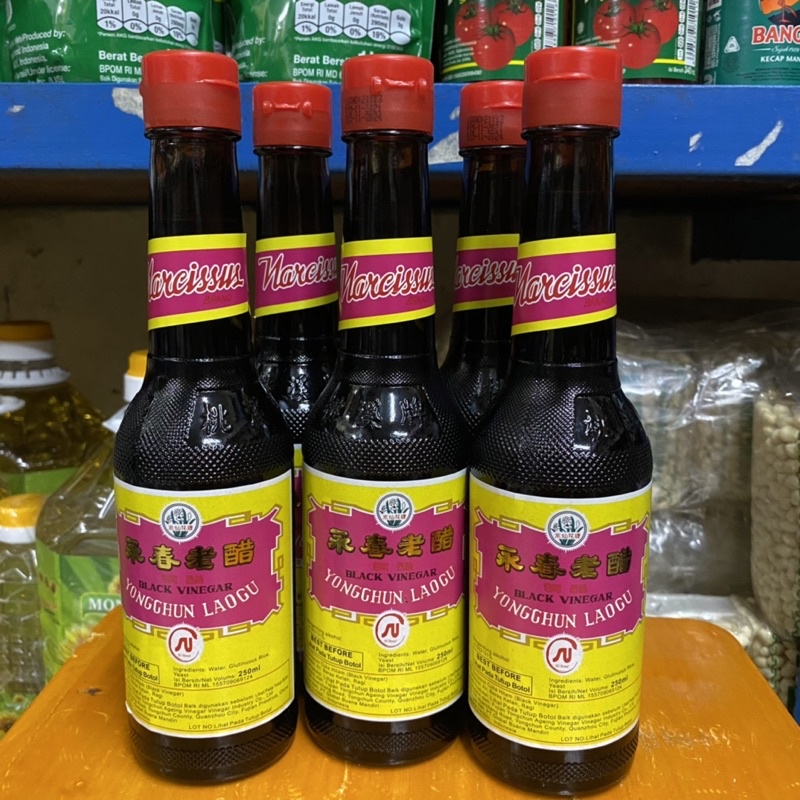 

(250ml) Cuka hitam/ Yongghun Laogu cuka hitam/ Black vinegar