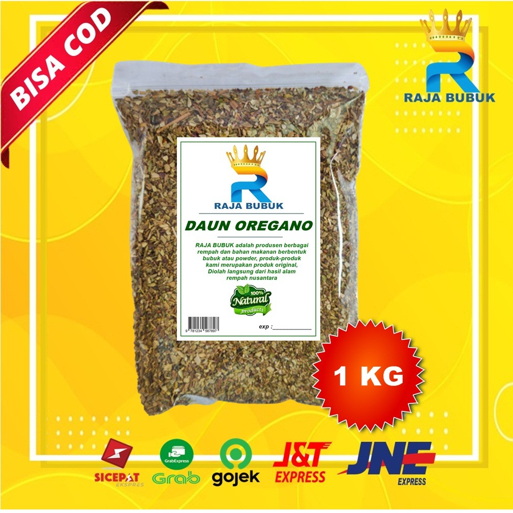 

DAUN OREGANO KUALITAS PREMIUM RAJA BUBUK ISI 1 KG