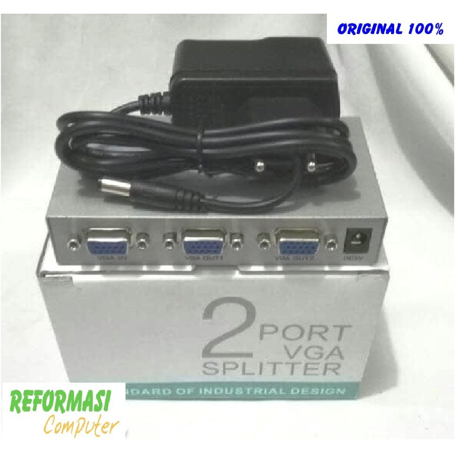 Vga Spliter 2 Port / Splitter 1-2