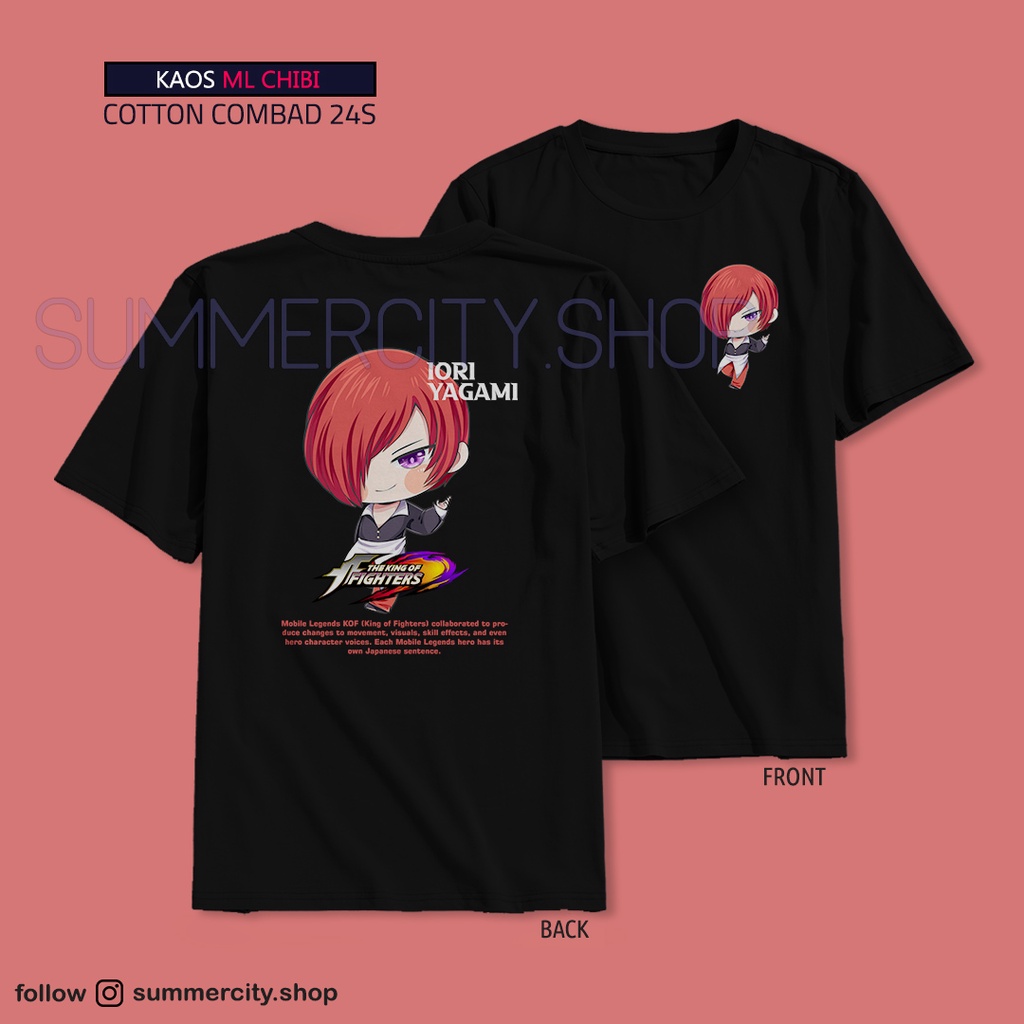 Kaos Mobile Legend KOF / Kaos Mobile Legend Chibi / Kaos Streetwear