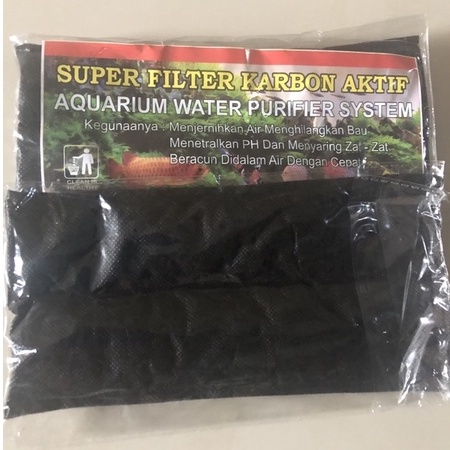 SUPER FILTER KARBON AKTIF AQUARIUM AQUASCAPE PENETRAL PH AIR AKUARIUM