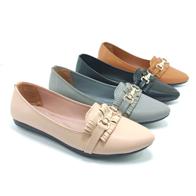 Sepatu Flat Shoes Wanita Flatshoes Andis Pansus SR10