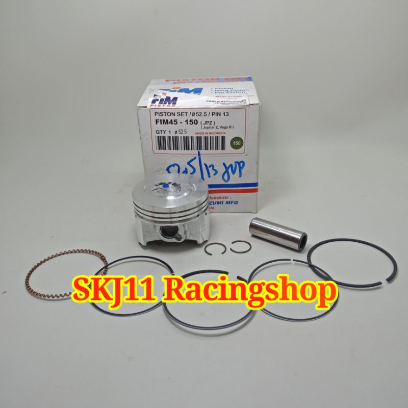 Piston Kit FIM 45 Jupiter z Vega R STD OS 50 100 200 Diameter 51 51.5 52 52.5 53 Pen pin 13